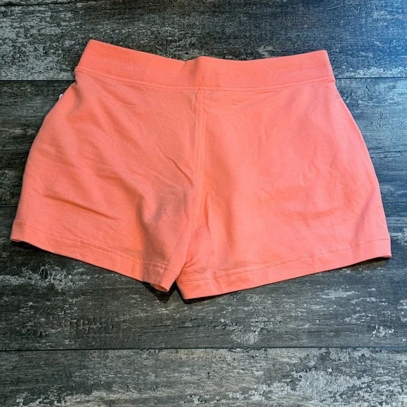 Athleta Shorts Womens Small Orange Balance 4 Inch Shortie Pockets Vaca Beach NEW - Picture 9 of 14